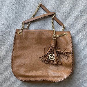 Michael Kors Tan Leather Purse
